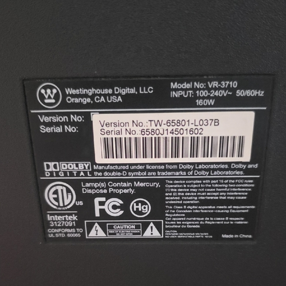 Black LED Monitor - Picture 2 of 4